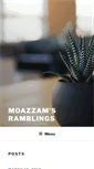 Mobile Screenshot of moazzam-khan.com